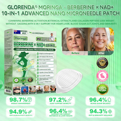 𝑶𝒇𝒇𝒊𝒄𝒊𝒂𝒍 𝑺𝒕𝒐𝒓𝒆 | 🌻🌻 𝐆𝐋𝐎𝐑𝑬𝑵𝗗𝗔® 𝐌𝐨𝐫𝐢𝐧𝒈𝒂 · 𝑩𝒆𝒓𝒃𝐞𝐫𝐢𝐧𝐞 × 𝐍𝐀𝑫+ 𝟭𝟬-𝒊𝗻-𝟭 𝗔𝗱𝘃𝗮𝗻𝐜𝐞𝐝 𝐍𝐚𝒏𝒐 𝑴𝒊𝒄𝒓𝒐𝒏𝒆𝒆𝐝𝐥𝐞 𝐏𝐚𝐭𝐜𝐡 🇦🇺 (𝐉𝐮𝐬𝐭 𝐨𝐧𝐜𝐞 𝐚 𝐝𝐚𝐲, 𝐯𝐢𝐬𝐢𝐛𝐥𝐞 𝐜𝐡𝐚𝐧𝐠𝐞𝐬 𝐢𝐧 𝟕 𝐝𝐚𝐲𝐬) ✅ 𝑭𝒐𝒓 𝒐𝒃𝒆𝒔𝐢𝐭𝐲, 𝐥𝐨𝐨𝐬𝐞 𝐬𝐤𝗶𝗻, 𝒔𝒍𝒆𝒆𝒑 𝒂𝒑𝒏𝒆𝒂, 𝒋𝒐𝒊𝒏𝒕 𝒊𝒔𝒔𝒖𝒆𝒔, 𝒂𝒏𝒅 𝒎𝒐𝒓𝒆